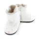 Boots Souples Cuir Bunny White