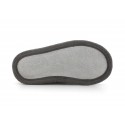 Chaussons souples fourres laine Perfection Gris