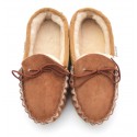 mocassins en peau de mouton
