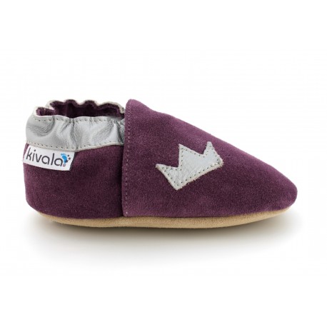 Chaussons cuir souple Princesse