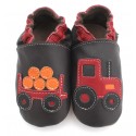 Chaussons cuir souple Tracteur Remorque