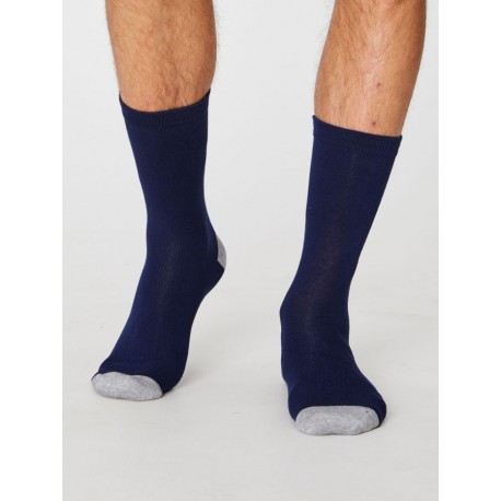 Chaussettes bambou marines braintree