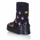 Chaussons Chaussettes Navy Rose