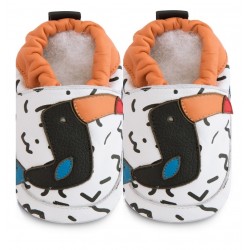 Chaussons souples cuir captain jack