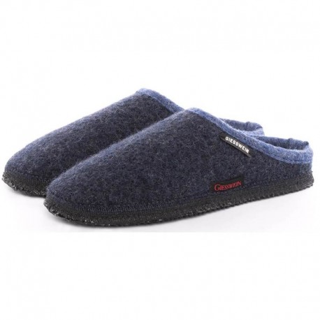Mules laine Dannheim bleu nuit