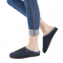 Mules laine Dannheim bleu nuit