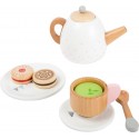 Service à thé en bois Nature
