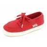 Bateau coton bio Rouge