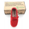 Bateau coton bio Rouge