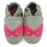 Chaussons Cuir Souple Girl Power