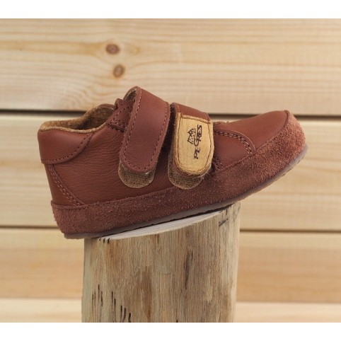 Barefoot double scratch Marron