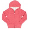 Polaire coton bio Framboise