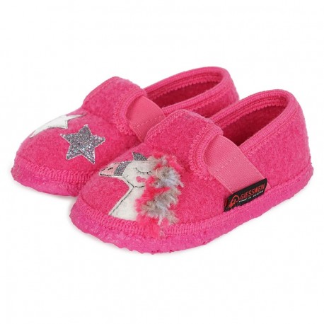 Chaussons laine Trabening Licorne