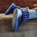 Chaussons laine Kronau Océan