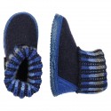 Chaussons laine Kronau Océan