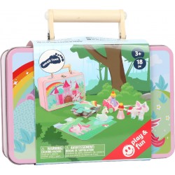 Valise puzzle licorne