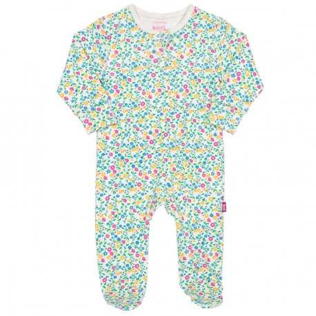 Pyjama coton bio Zip Flower
