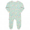Pyjama coton bio Zip Flower