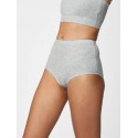 Boxer coton bio Gris