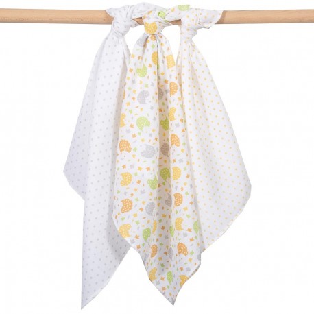 Lot 3 langes coton bio Hoglet