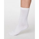 Chaussettes bambou Doris White