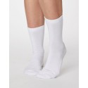 Chaussettes bambou Doris White