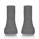 chaussons chaussettes Moccis gris