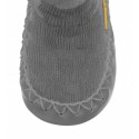 chaussons chaussettes Moccis gris