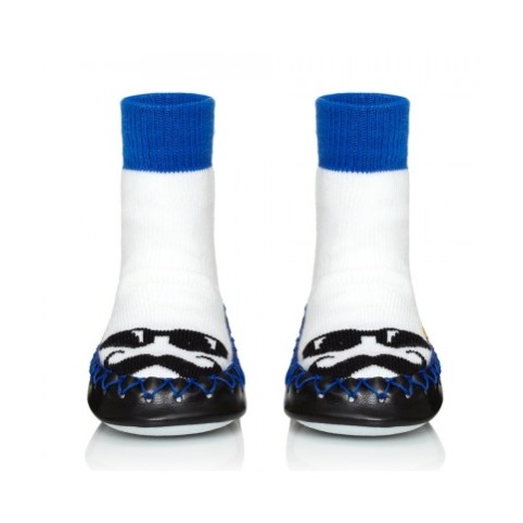 Chaussons Chaussettes Moustache Chanceux