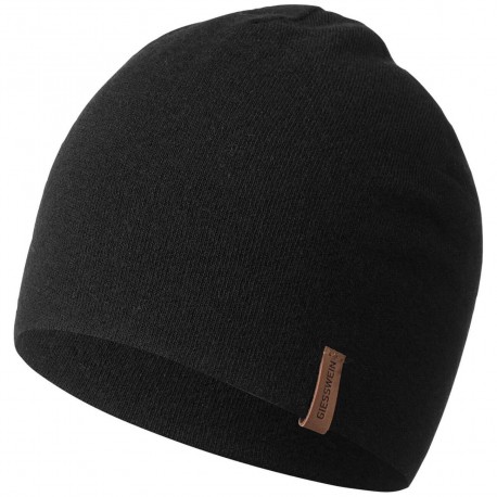 Bonnet laine Merinos Cap Black