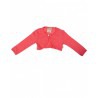 Gilet court corail bébé fille Frugi