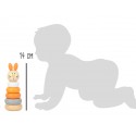 Tour à empiler Lapin