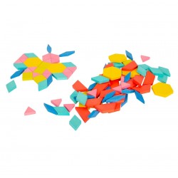 Tangrams Mosaïque Bois