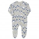 Pyjama coton bio Zip Pingouin