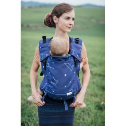 Porte bébé ergonomique en coton bio Constellations