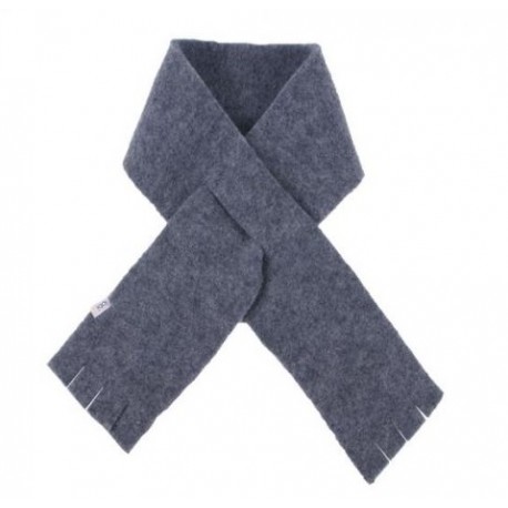 Echarpe polaire de laine douce Grise