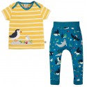 Ensemble T-Shirt + Pantalon coton bio Puffin