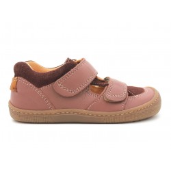 Sandales Plus cuir bio Old Pink 29