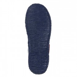 Chaussons laine Kiel Bleu