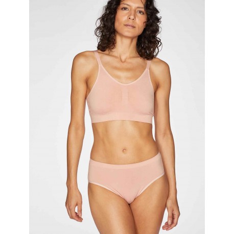 Brassière Nylon Recyclé Rose