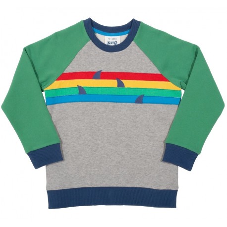 Sweat coton bio Requin