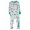 Pyjama coton bio Zip Wave