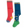Lot 2 paires collants en coton bio Little