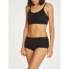 Brassière coton bio Noir