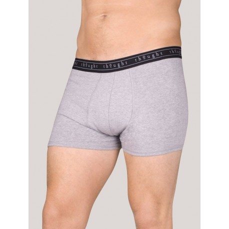 Boxer coton bio Gris