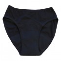 Culotte Menstruelle lavable coton bio Noir