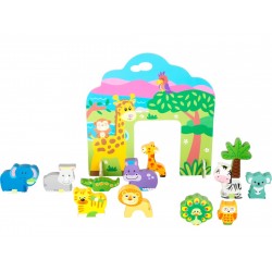 Univers jeu bois Zoo