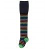 Collants en coton bio Dark Rainbow