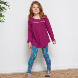 Legging coton bio Happy Home