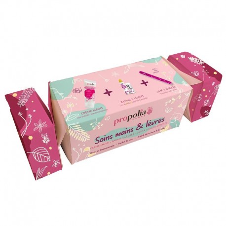 Cracker soins mains et lèbres bio